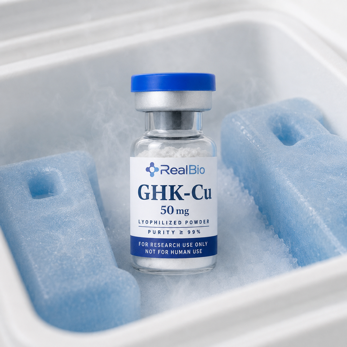 GHK-Cu · entorno de laboratorio