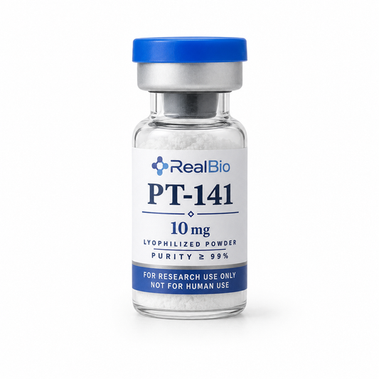 PT-141 (bremelanotida) · vial de RealBio