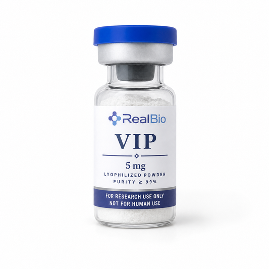 VIP · vial de RealBio